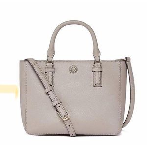 Tory Burch Mini Robinson Square Tote/Crossbody bag